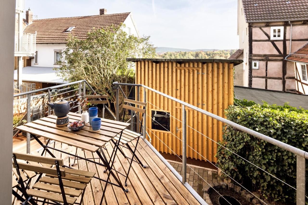 Ferienhaus Altstadtflair Bad Wildungen - Bis 8 Personen Eksteriør billede